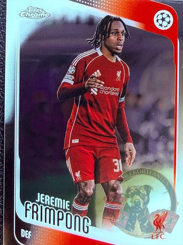 Topps UCC Chrome 25/26 Jeremie Frimpong