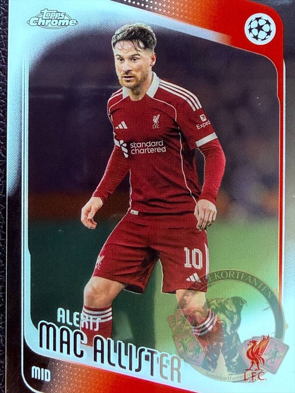Topps UCC Chrome 25/26 Alexis Mac Allister