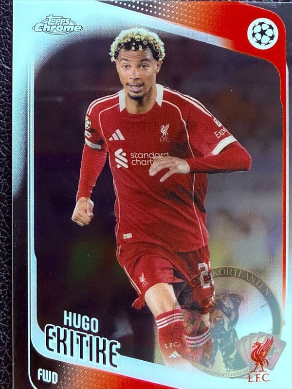 Topps UCC Chrome 25/26 Hugo Ekitike
