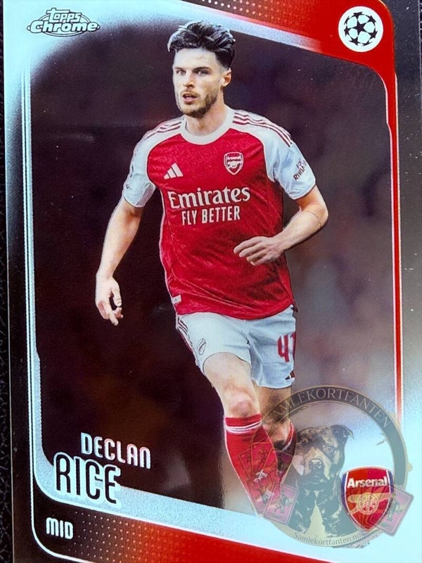 Topps UCC Chrome 25/26 Declan Rice