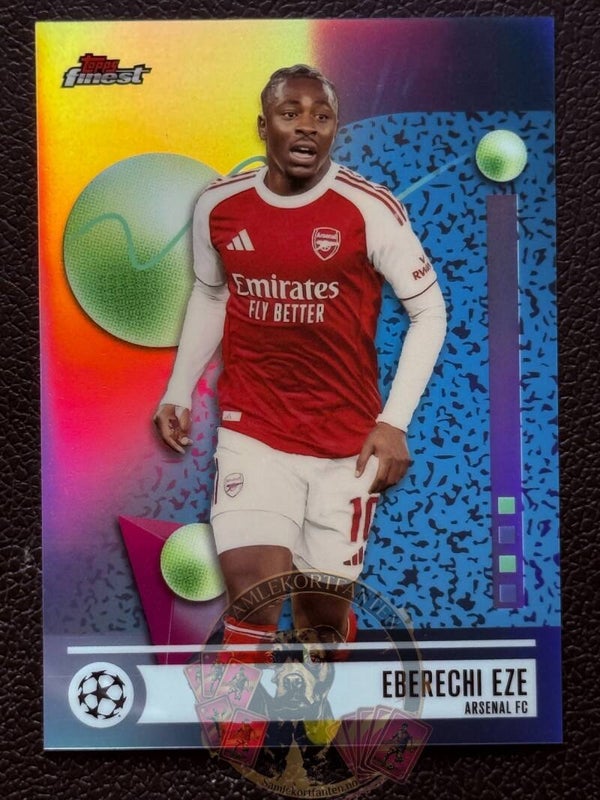 Topps Finest 25/26 Eberechi Eze Parallel