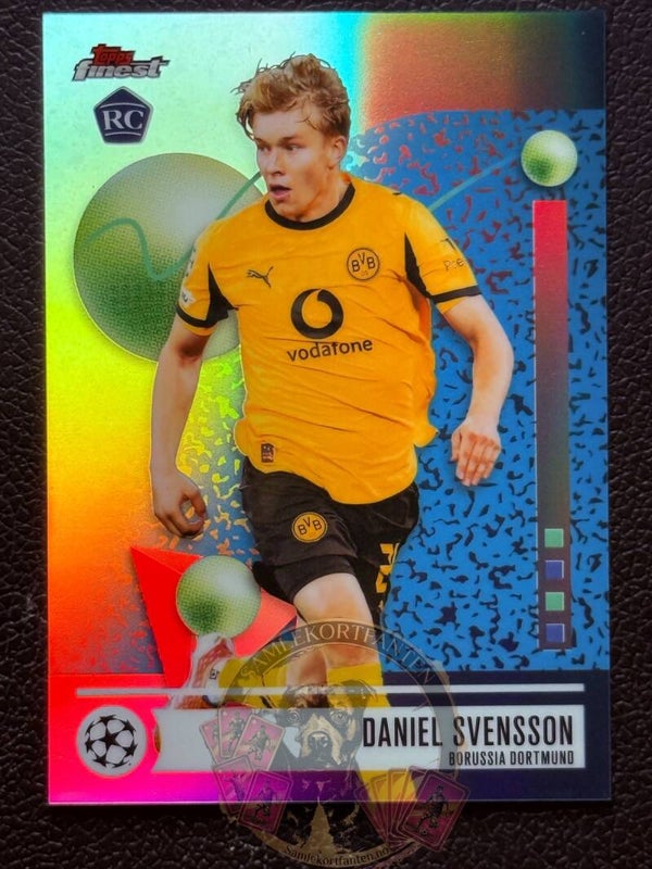 Topps Finest 25/26 Daniel Svensson RC Parallel