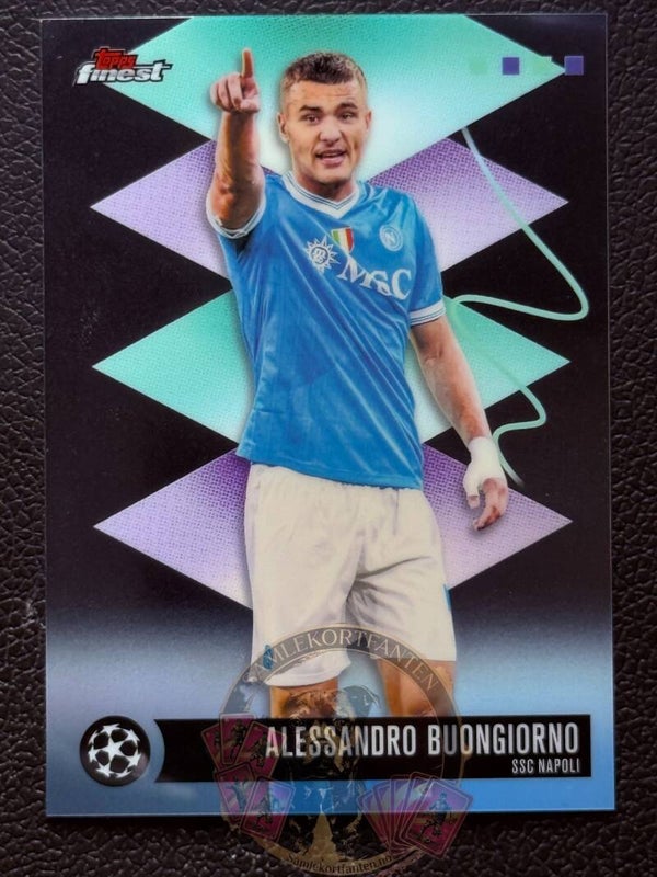Topps Finest 25/26 Alessandro Buongiorno Rare