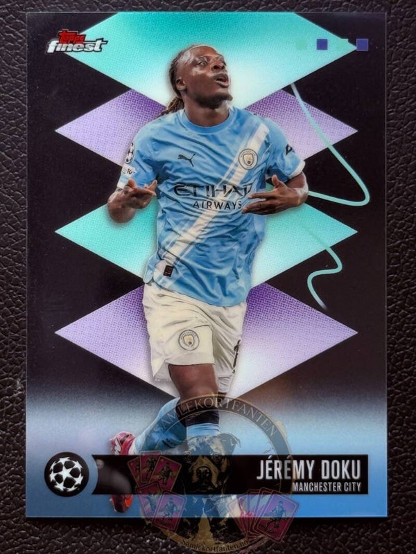 Topps Finest 25/26 Jérémy Doku Rare