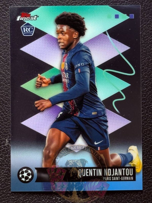 Topps Finest 25/26 Quentin Ndjantou RC Rare