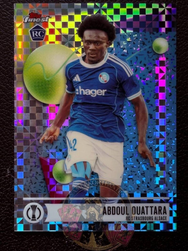 Topps Finest 25/26 Abdoul Ouattara RC Parallel