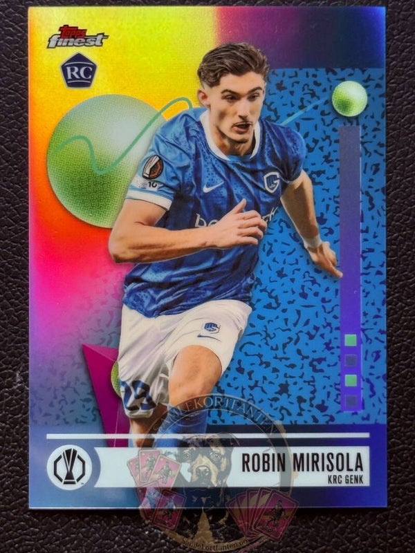 Topps Finest 25/26 Robin Mirisola RC Parallel