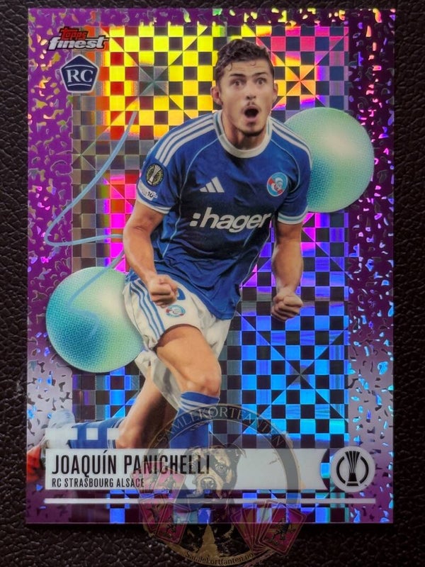 Topps Finest 25/26 Joaquin Panichelli RC Parallel