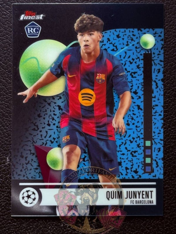 Topps Finest 25/26 Quim Junyent RC