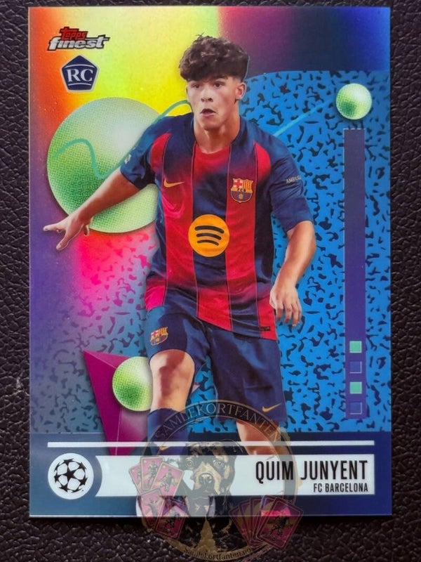 Topps Finest 25/26 Quim Junyent RC Parallel