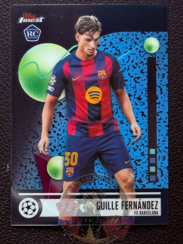 Topps Finest 25/26 Guille Fernandez RC
