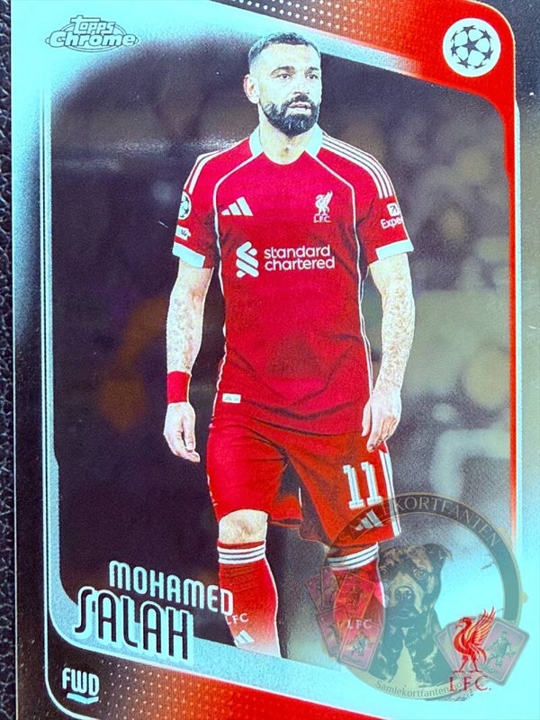 Topps UCC Chrome 25/26 Mohamed Salah