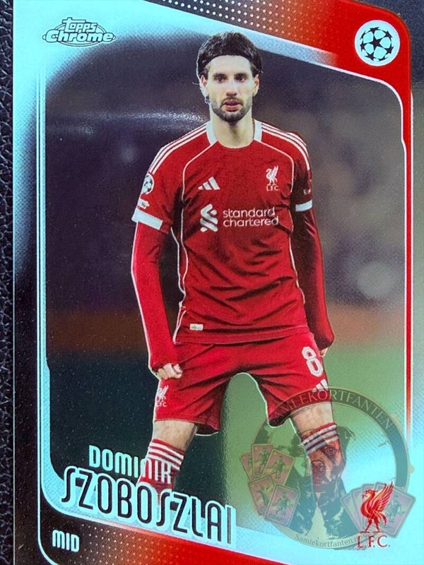 Topps UCC Chrome 25/26 Dominik Szoboszlai