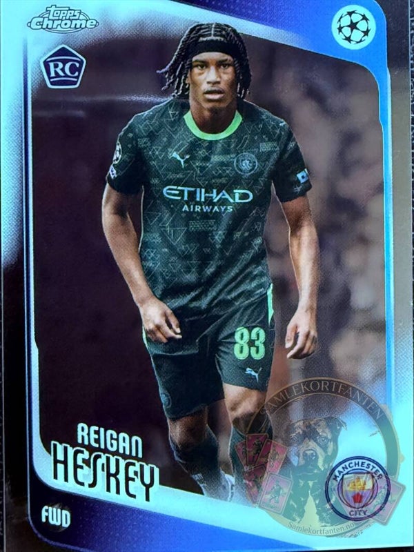 Topps UCC Chrome 25/26 Reigan Heskey RC
