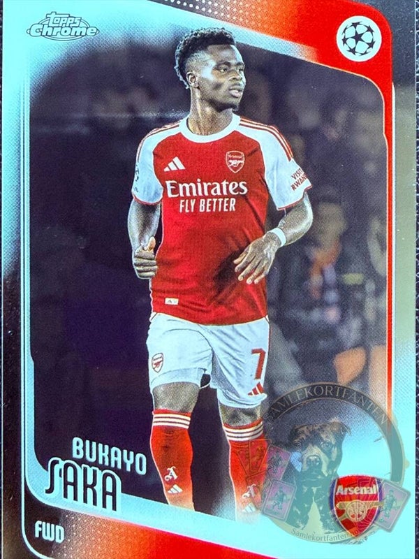 Topps UCC Chrome 25/26 Bukayo Saka
