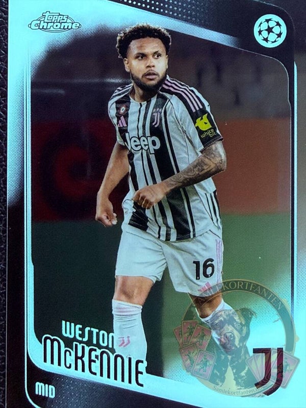 Topps UCC Chrome 25/26 Weston McKennie