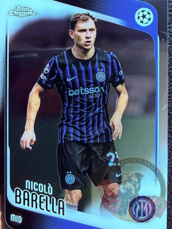 Topps UCC Chrome 25/26 Nicolò Barella