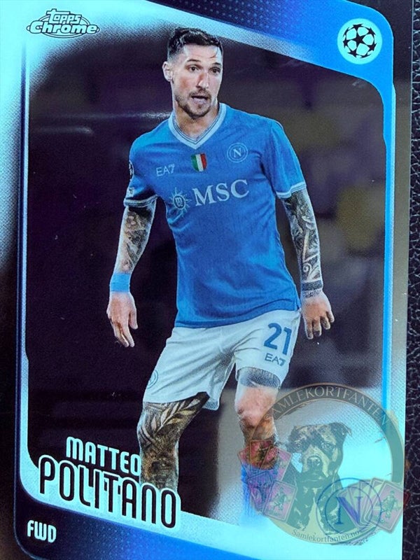 Topps UCC Chrome 25/26 Matteo Politano