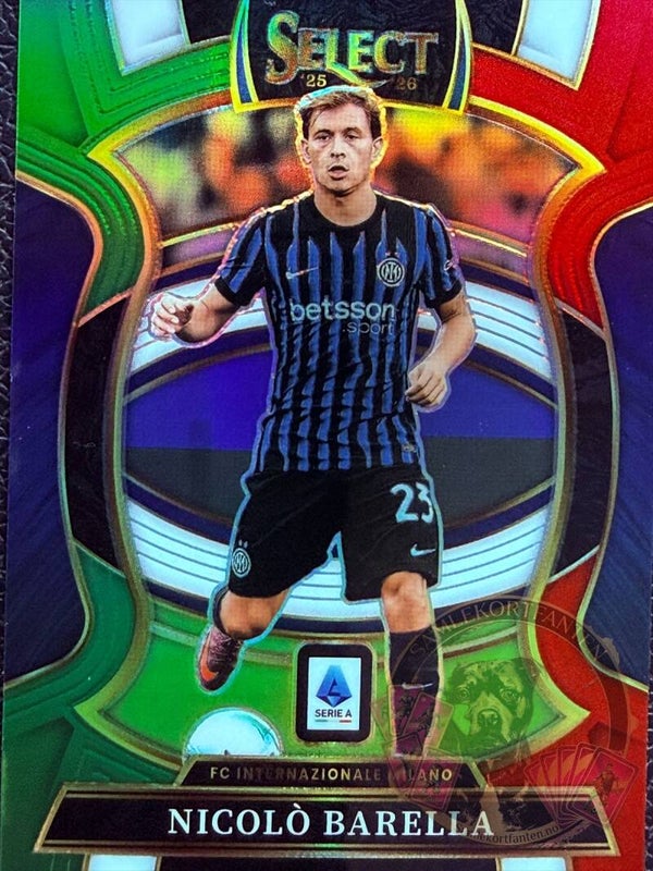 Panini Select Serie A 25/26 Nicolo Barella Parallel