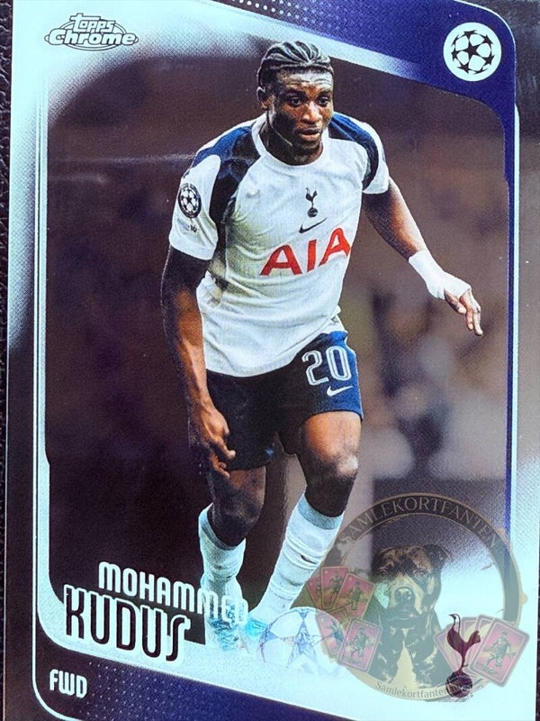 Topps UCC Chrome 25/26 Mohammed Kudus