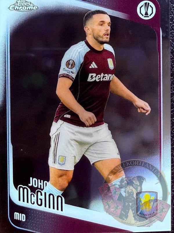 Topps UCC Chrome 25/26 John McGinn
