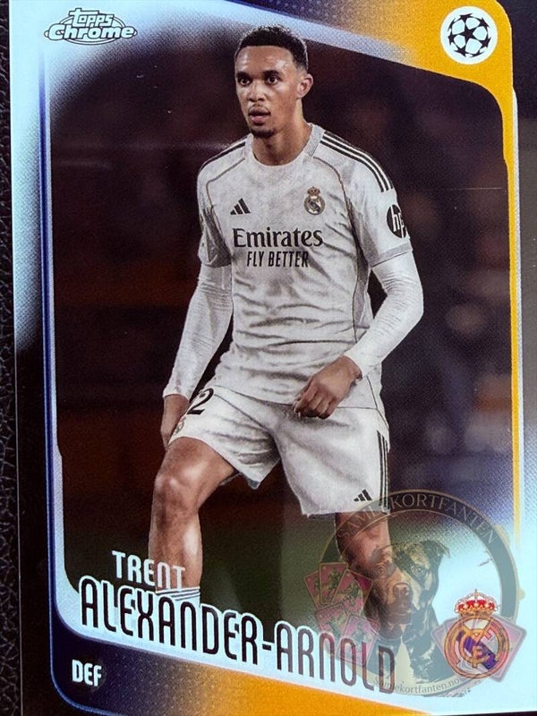 Topps UCC Chrome 25/26 Trent Alexander-Arnold