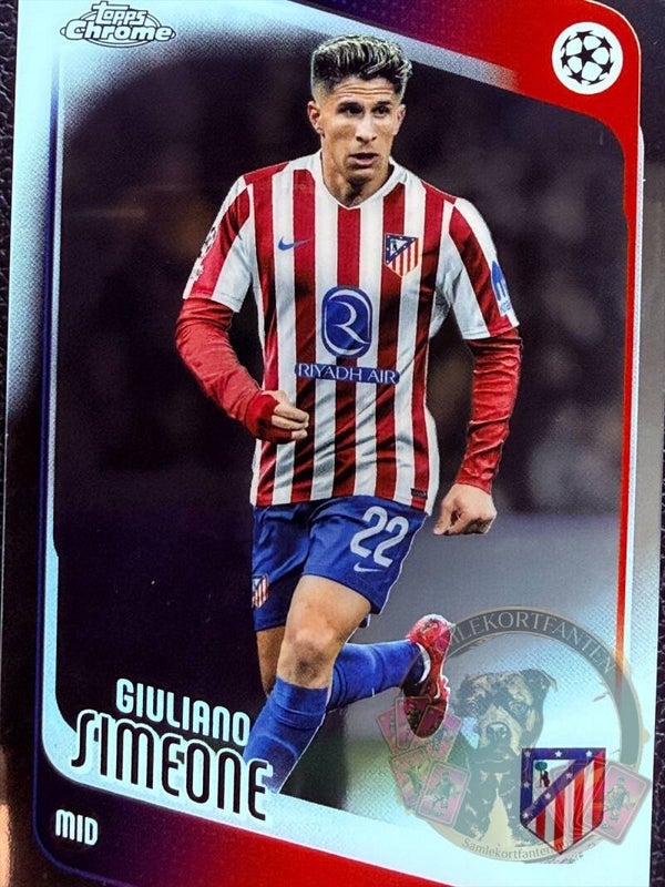 Topps UCC Chrome 25/26 Giuliano Simeone