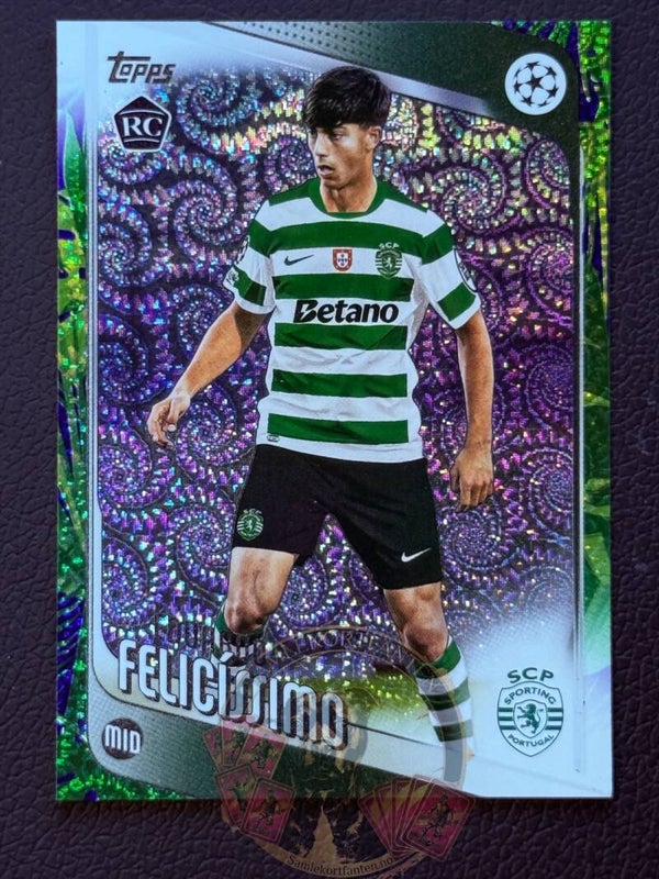 Topps UCC Carnaval 25/26 Eduardo Felicissimo RC Parallel