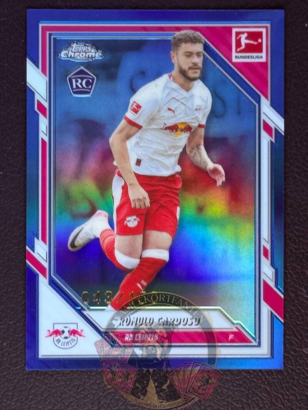 Topps Bundesliga Chrome 25/26 Romulo Cardoso - RC Parallel 043/150