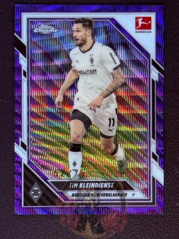 Topps Bundesliga Chrome 25/26 Tim Kleindienst nummerert 62/75