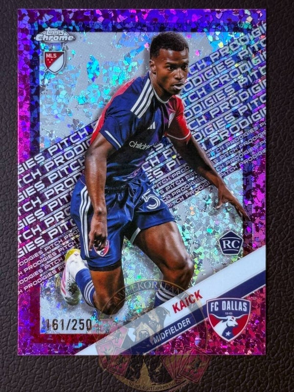Topps MLS Chrome 2025 Kaick RC nummerert 161/250