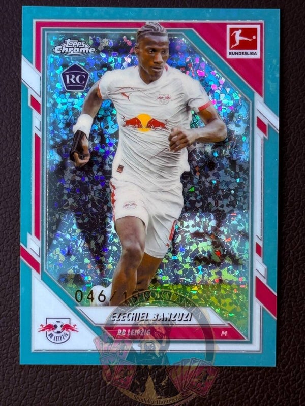 Topps Bundesliga Chrome 25/26 Ezechiel Banzuzi RC nummerert 046/199