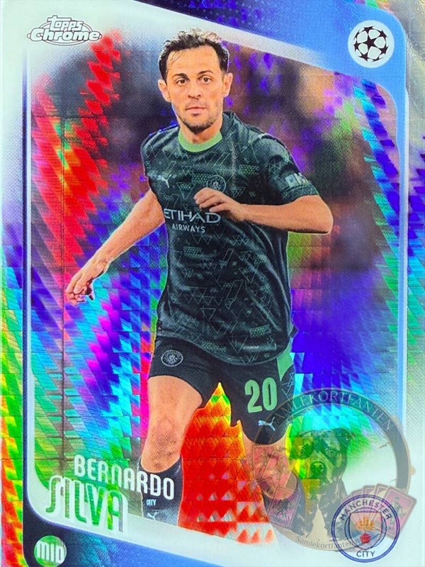 Topps UCC Chrome 25/26 Bernardo Silva Parallel