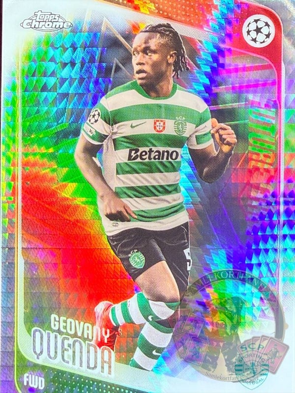 Topps UCC Chrome 25/26 Geovany Quenda Parallel