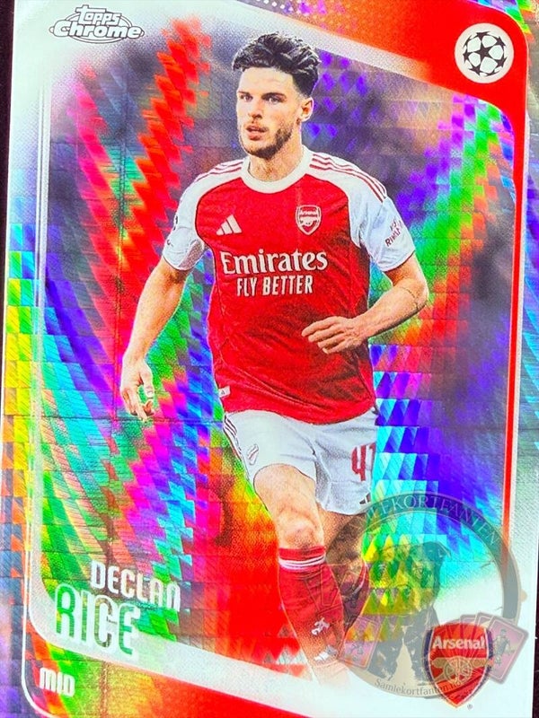 Topps UCC Chrome 25/26 Declan Rice Parallel