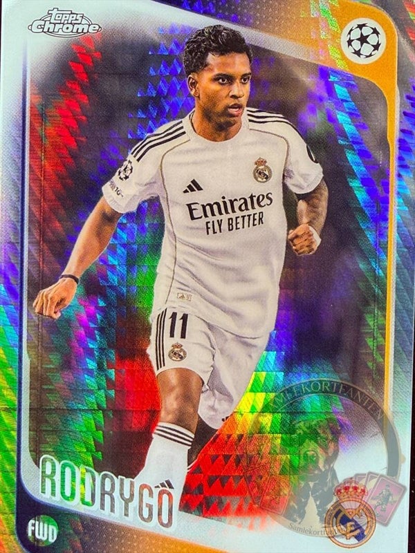 Topps UCC Chrome 25/26 Rodrygo Parallel
