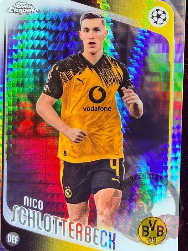Topps UCC Chrome 25/26 Nico Schlotterbeck Parallel