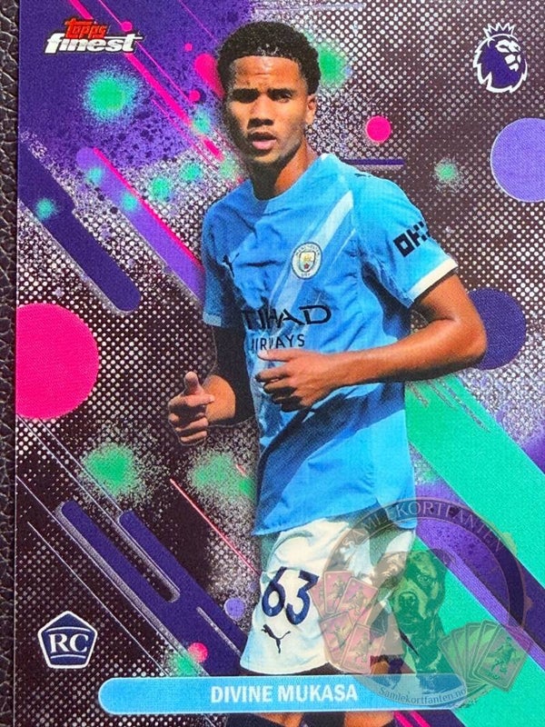 Topps Finest Premier League 25/26 Divine Mukasa RC