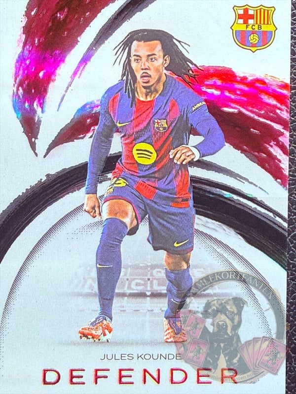 Futera Barcelona 25/26 Jules Kounde nummerert 20/39