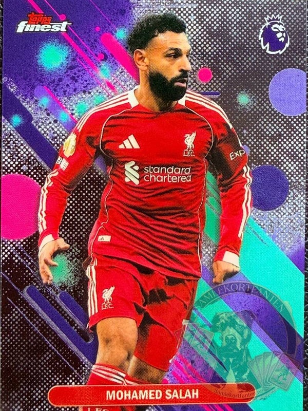 Topps Finest Premier League 25/26 Mohamed Salah