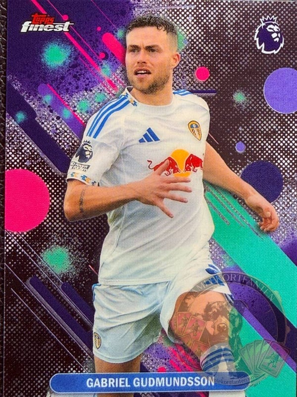 Topps Finest Premier League 25/26 Gabriel Gudmundsson