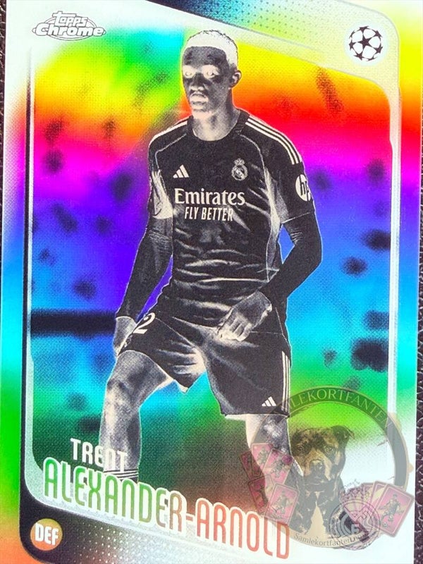 Topps UCC Chrome 25/26 Trent Alexander Arnold Parallel