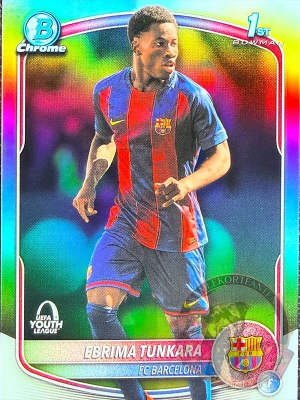 Topps UCC Chrome 25/26 Ebrima Tunkara
