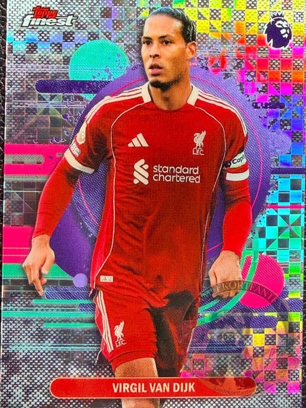 Topps UCC Chrome 25/26 Virgil Van Dijk Parallel