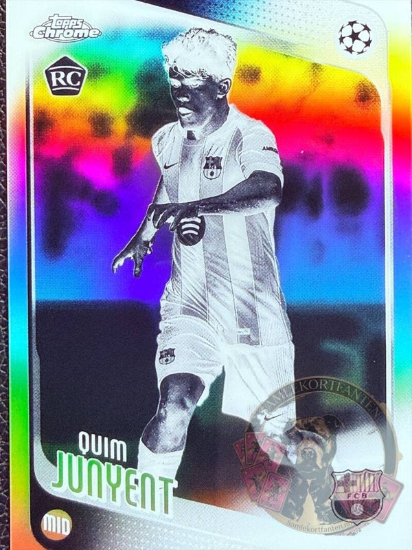 Topps UCC Chrome 25/26 Quim Junyent - RC Parallel