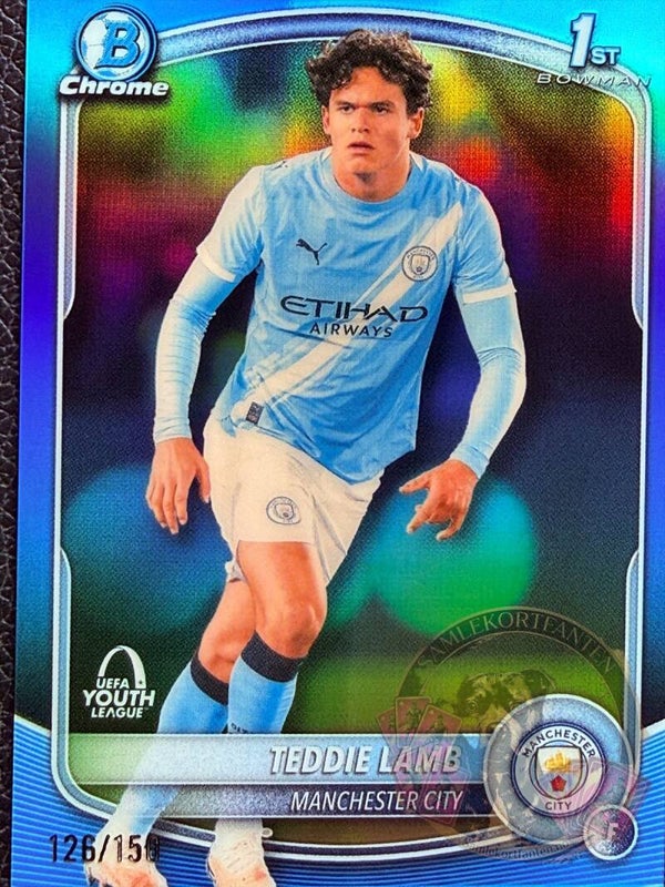 Topps UCC Chrome 25/26 Teddie Lamb nummerert 126/150