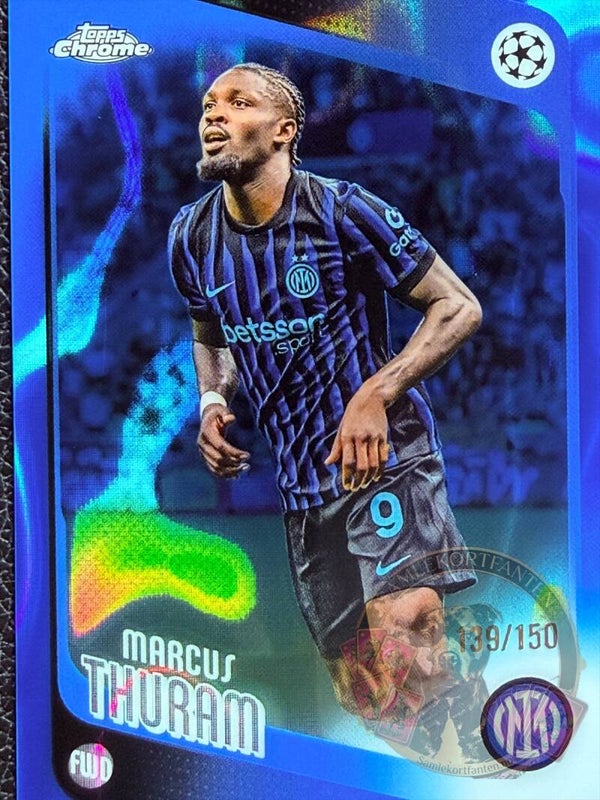 Topps UCC Chrome 25/26 Marcus Thuram nummerert 139/150