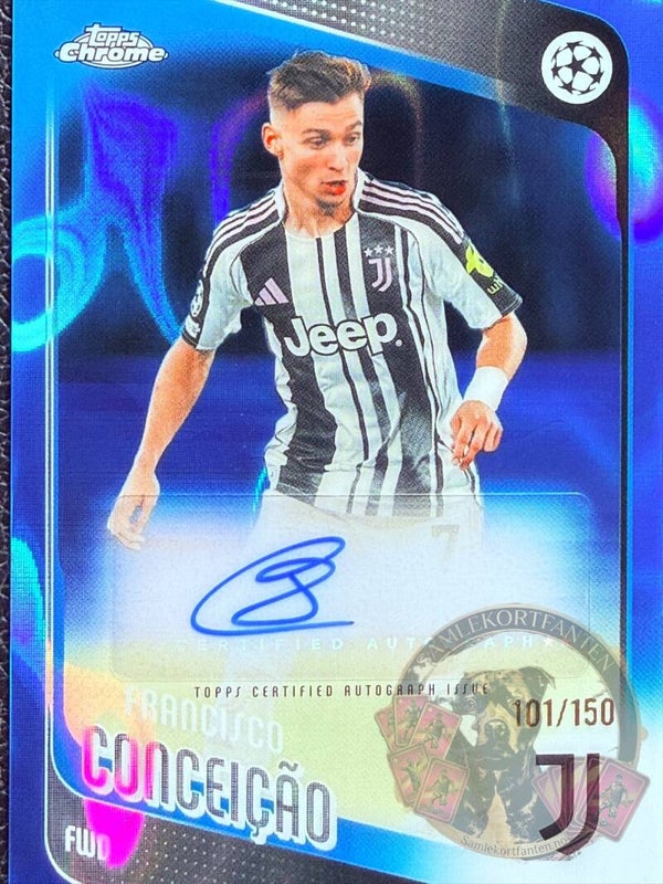 Topps UCC Chrome 25/26 Francisco Conceicao nummerert 101/150 autp