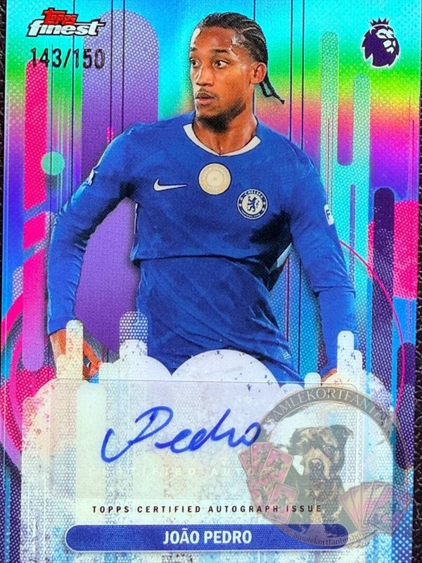 Topps Finest Premier League 25/26 Joao Pedro 143/150 auto