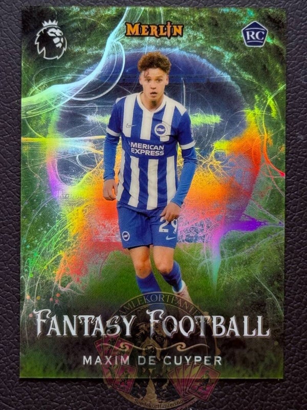 Topps Merlin 25/26 Maxim De Cuyper RC